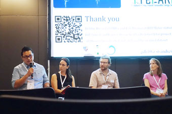 会場からの質問に答える浦・主任研究員