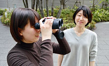 双眼鏡・望遠鏡体験会を開催します